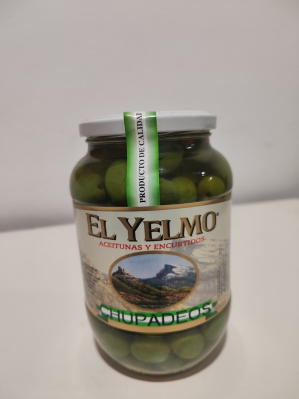 ACEITUNAS EL YELMO CHUPADEDOS