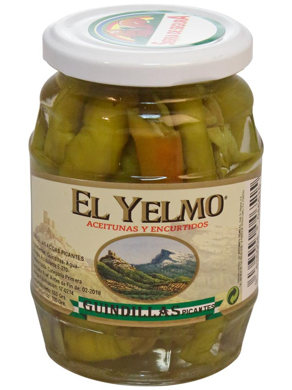 Guindilla Picante 100 g El Yelmo
