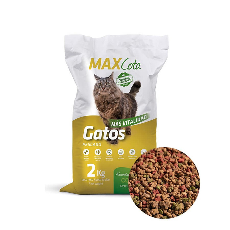 PIENSO GATOS  2 KG