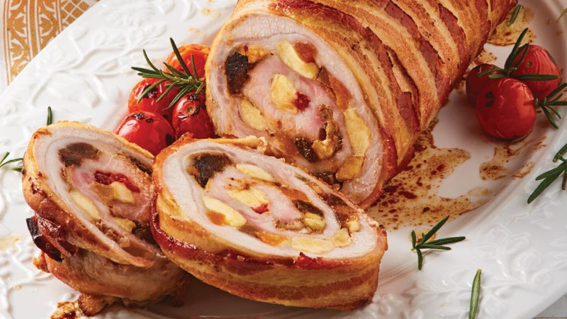 LOMO DE CERDO RELLENO