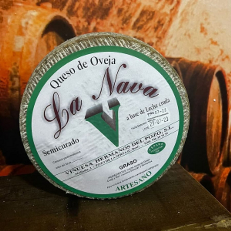 QUESO LA NAVA SEMI PURO DE OVEJA
