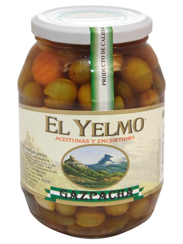 Aceituna Gazpacha 500 g El Yelmo