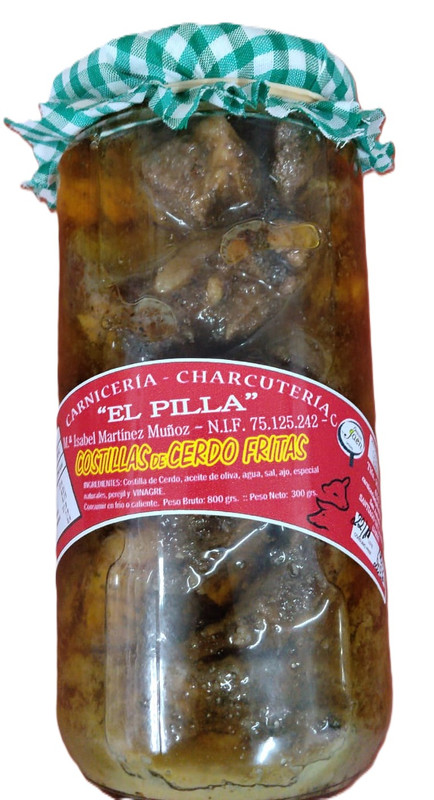 Costillas de Cerdo Fritas El Pilla