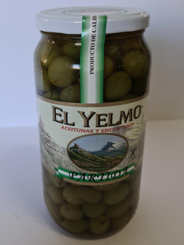 Aceituna Partida 550 g El Yelmo