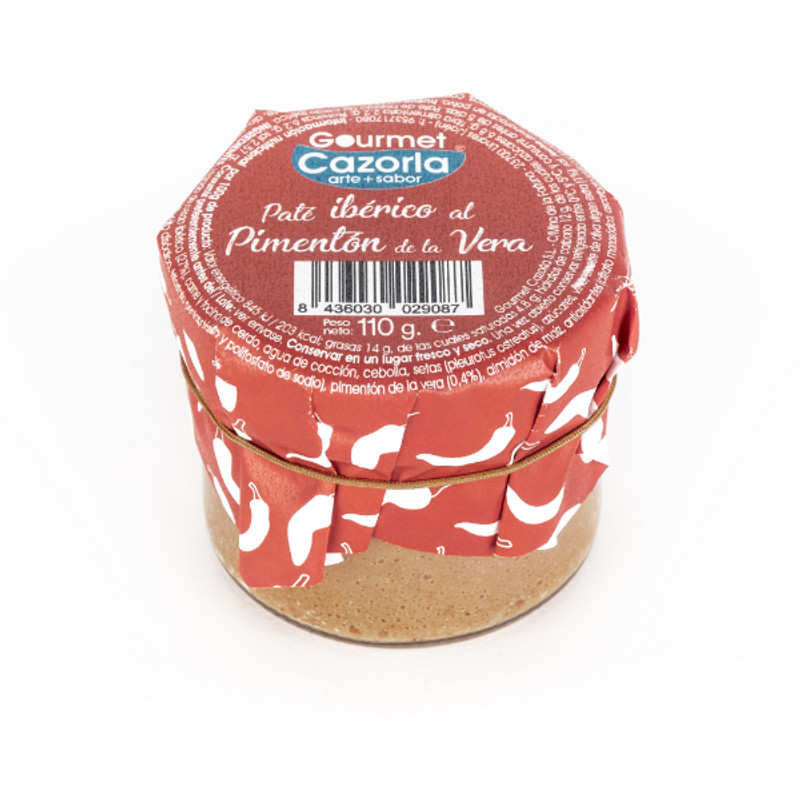 Paté Ibérico al Pimentón de la Vera Gourmet Cazorla