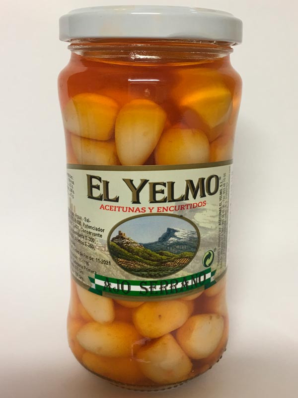 Ajo Serrano 200 g El Yelmo