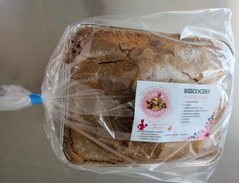 Bizcocho de Aceite