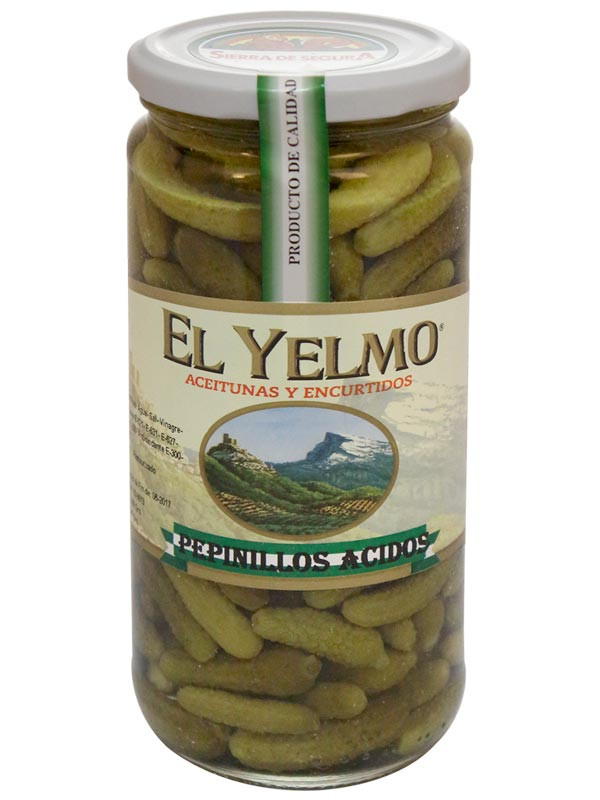 Pepinillos 350 g El Yelmo