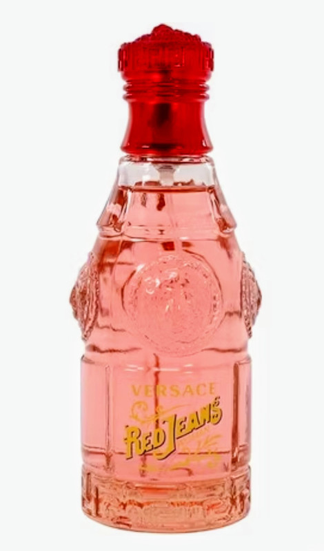 VERSACE Red Jeans Woman. Colonia de mujer.