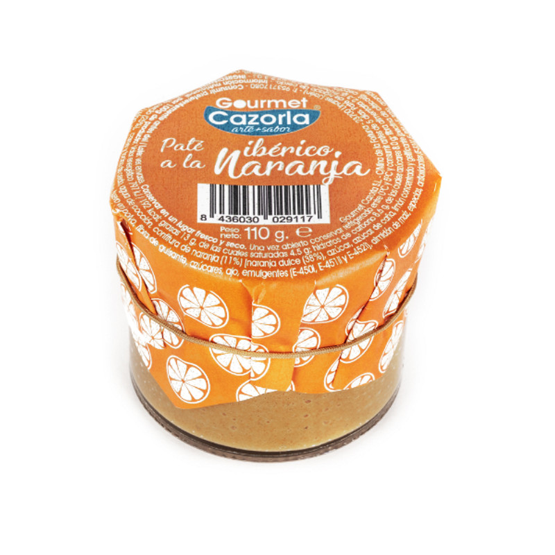 Paté Ibérico a la Naranja Gourmet Cazorla