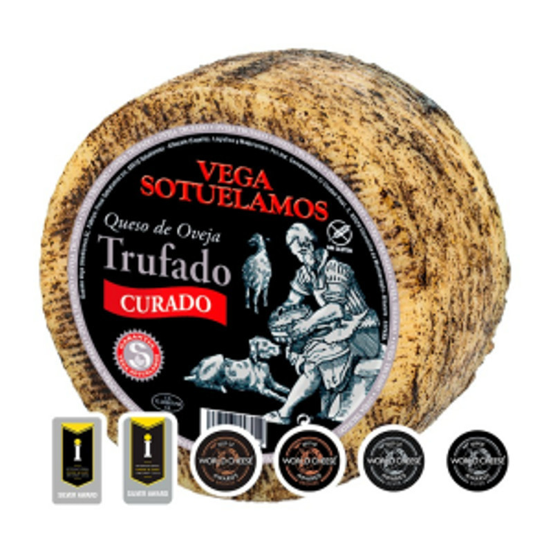 Queso de Oveja Curado con Trufa Negra Vega Sotuelanos