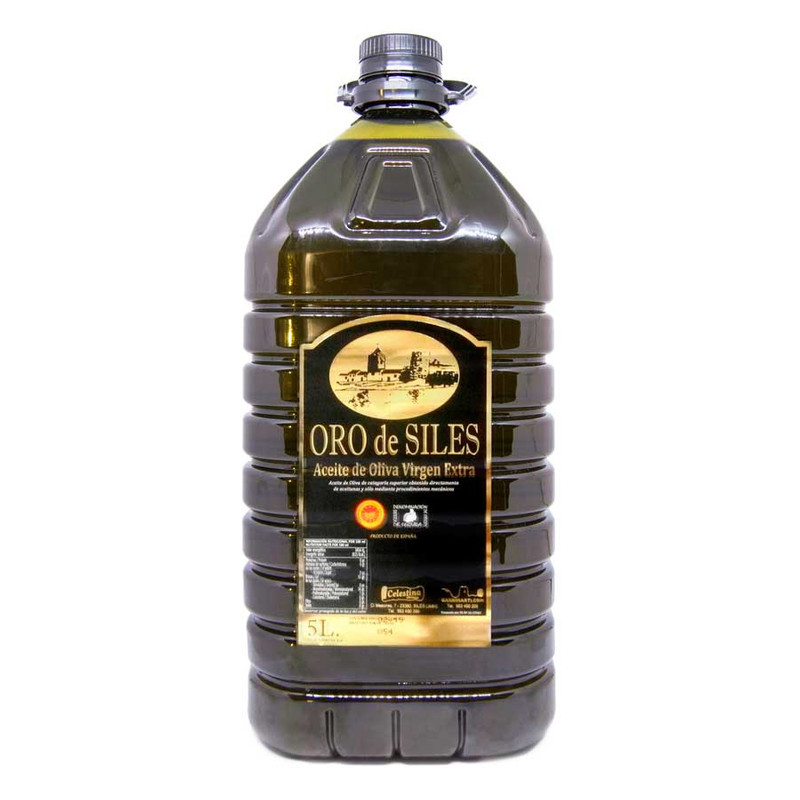 Garrafa Aceite Oliva Virgen Extra 5L Oro de Siles