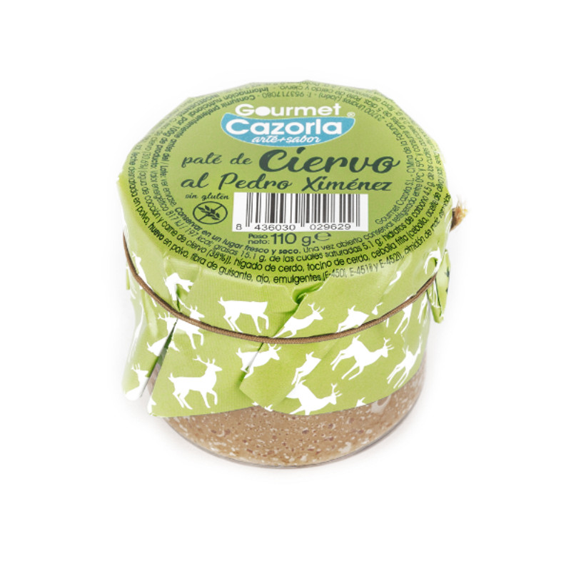 Paté de Ciervo al Pedro Ximenez Gourmet Cazorla