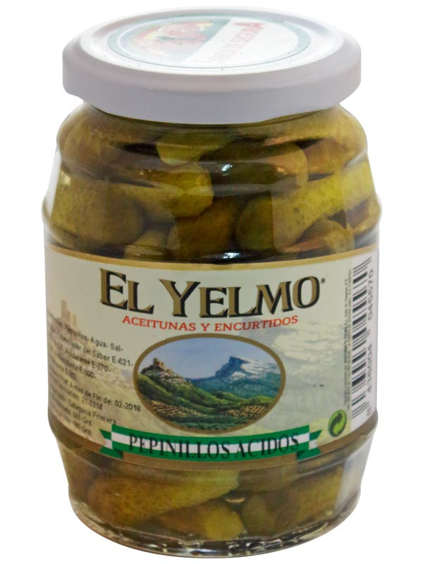 Pepinillos 180 g El Yelmo